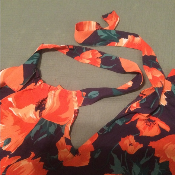 Joe Fresh floral blouse size 1X - Picture 4 of 5